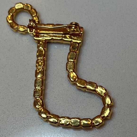 Vintage Collectible Christmas Holiday Pins Brooches & Earrings - Picture 13 of 16